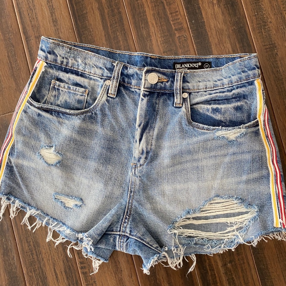 Blank NYC distressed shorts. Worn once!